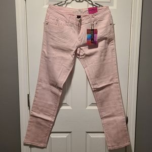 BNWT ALMOST FAMOUS METALLIC SKINNY JEANS SIZE 13
